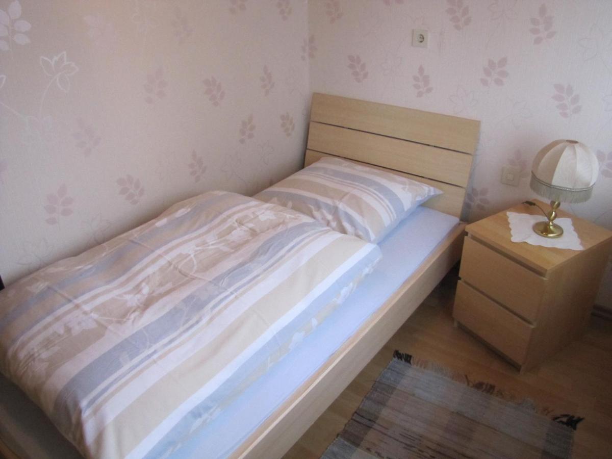 "Unter Den Kastanien" Hotel Speicher Luaran gambar