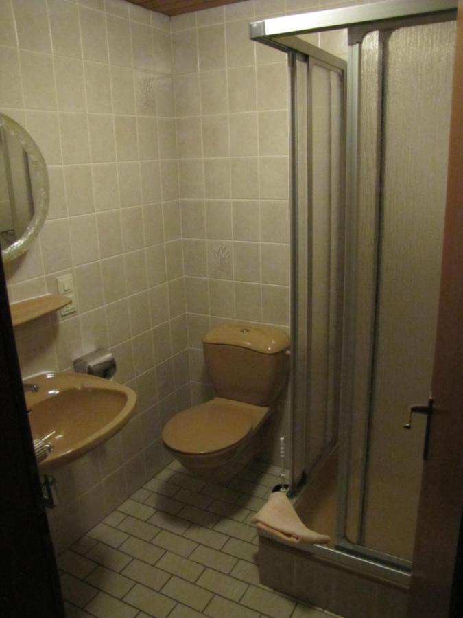 "Unter Den Kastanien" Hotel Speicher Luaran gambar