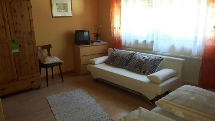 "Unter Den Kastanien" Hotel Speicher Luaran gambar