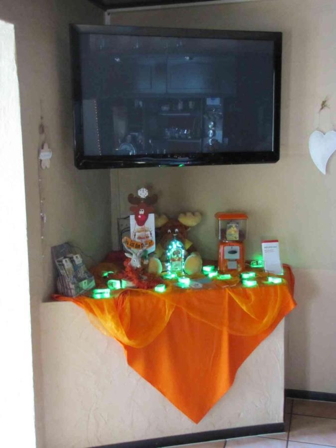 "Unter Den Kastanien" Hotel Speicher Luaran gambar