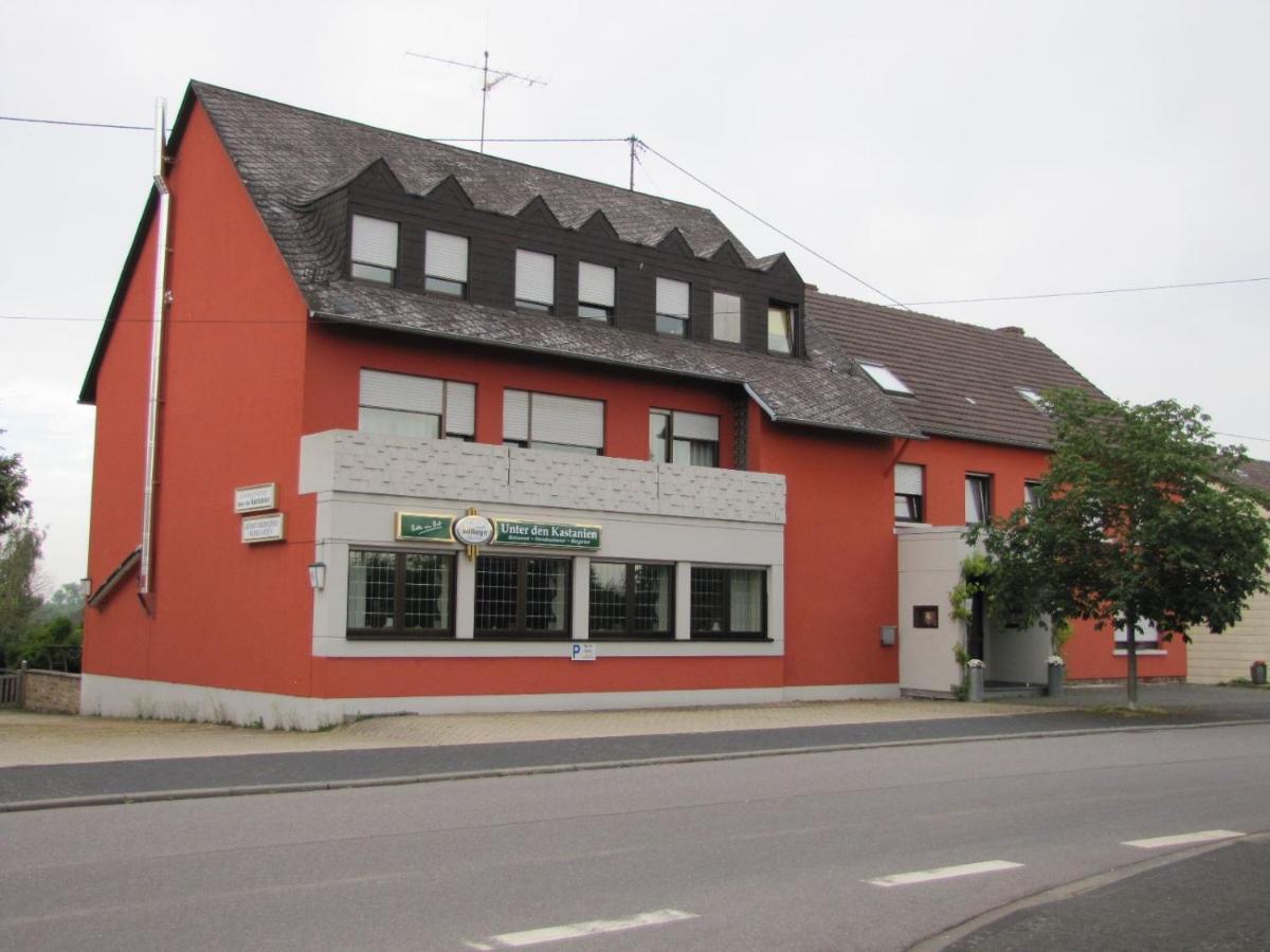 "Unter Den Kastanien" Hotel Speicher Luaran gambar