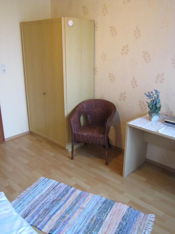 "Unter Den Kastanien" Hotel Speicher Luaran gambar
